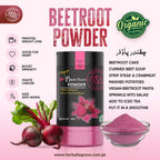 Premium Beet Root Powder (Dehydrated) – 100g