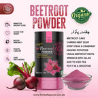 Beetroot powder used in smoothies and juices - Pakistan