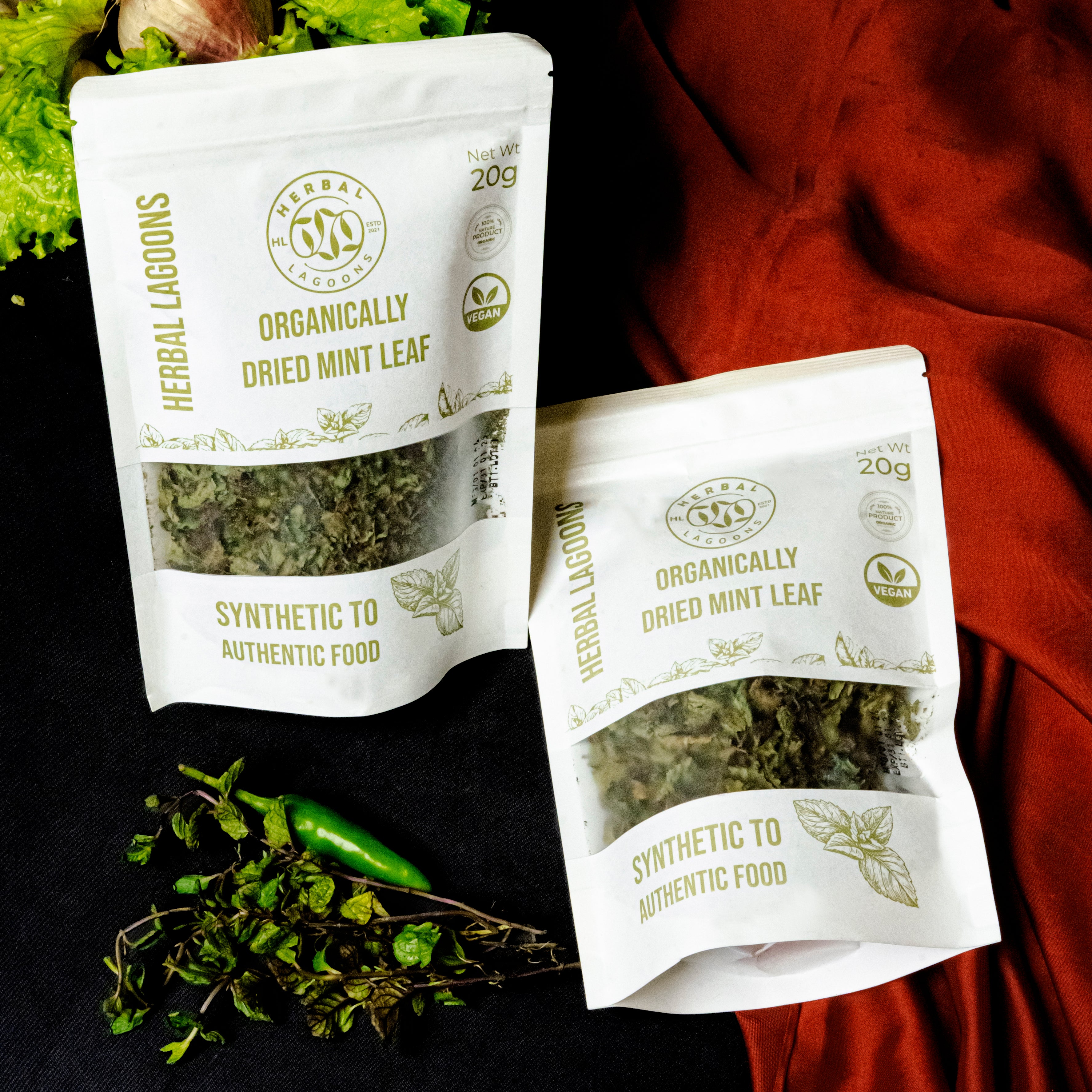 Premium Dehydrated Dry mint leaves – 20g