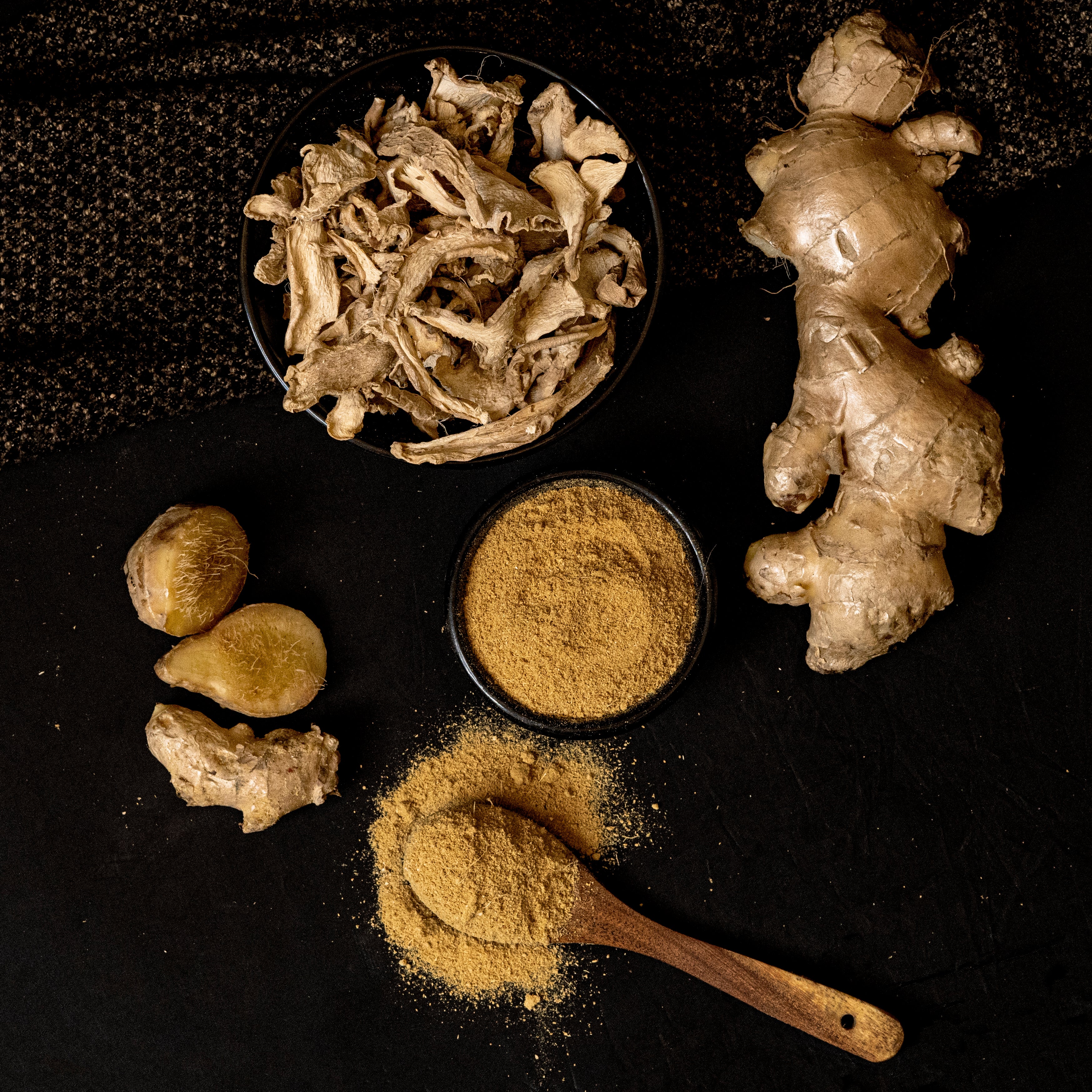 Premium Dehydrated Ginger Flakes – 50g