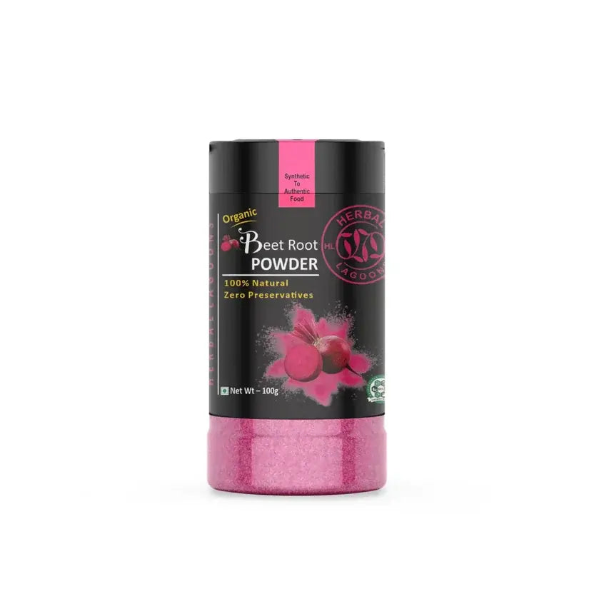 Dehydrated beet root powder 100g – organic, Herbal Lagoons Pakistan