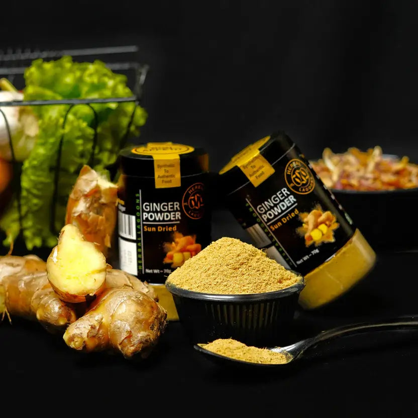 Sun dried Ginger Powder for cooking