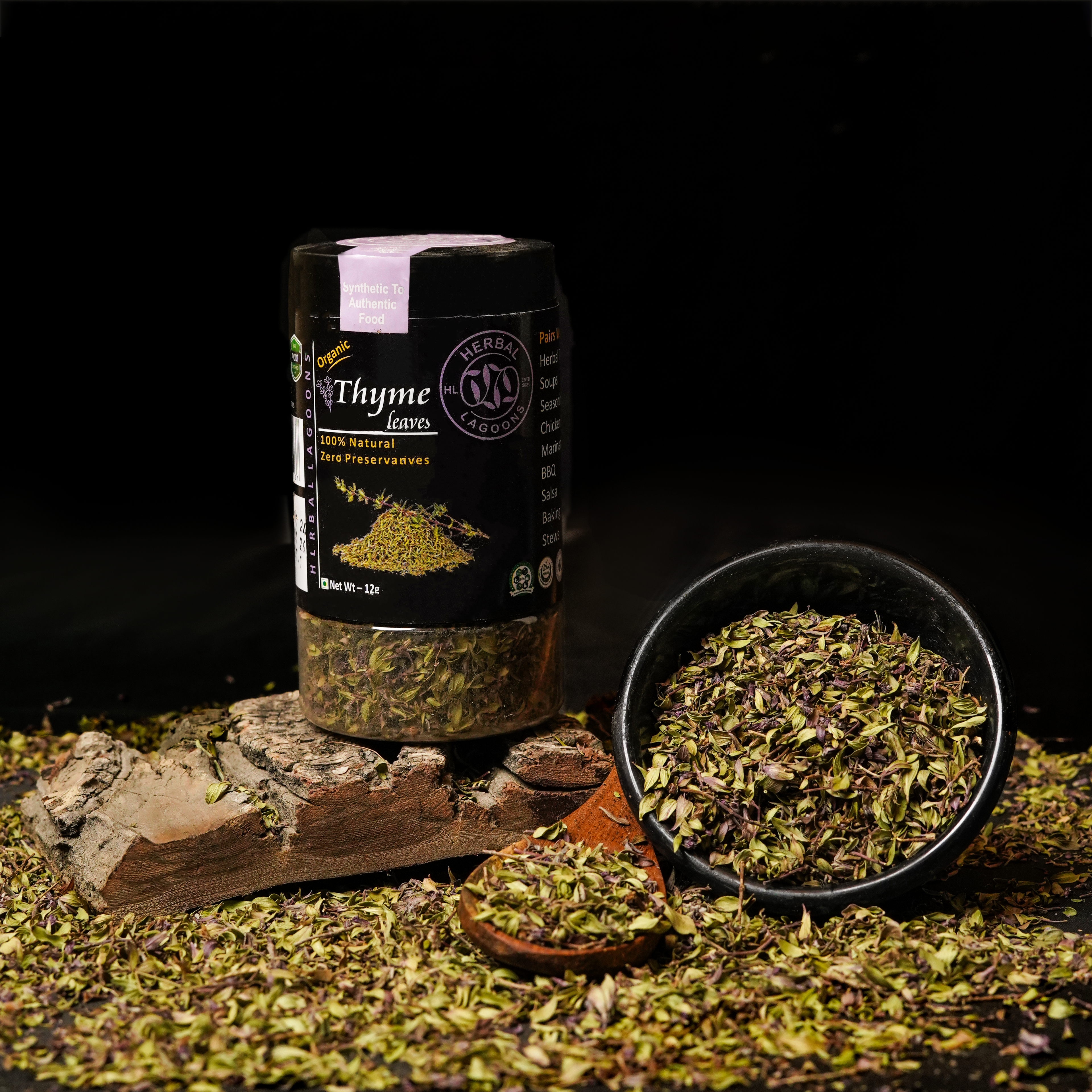 Premium Thyme Leaves (Dehydrated) – 12g