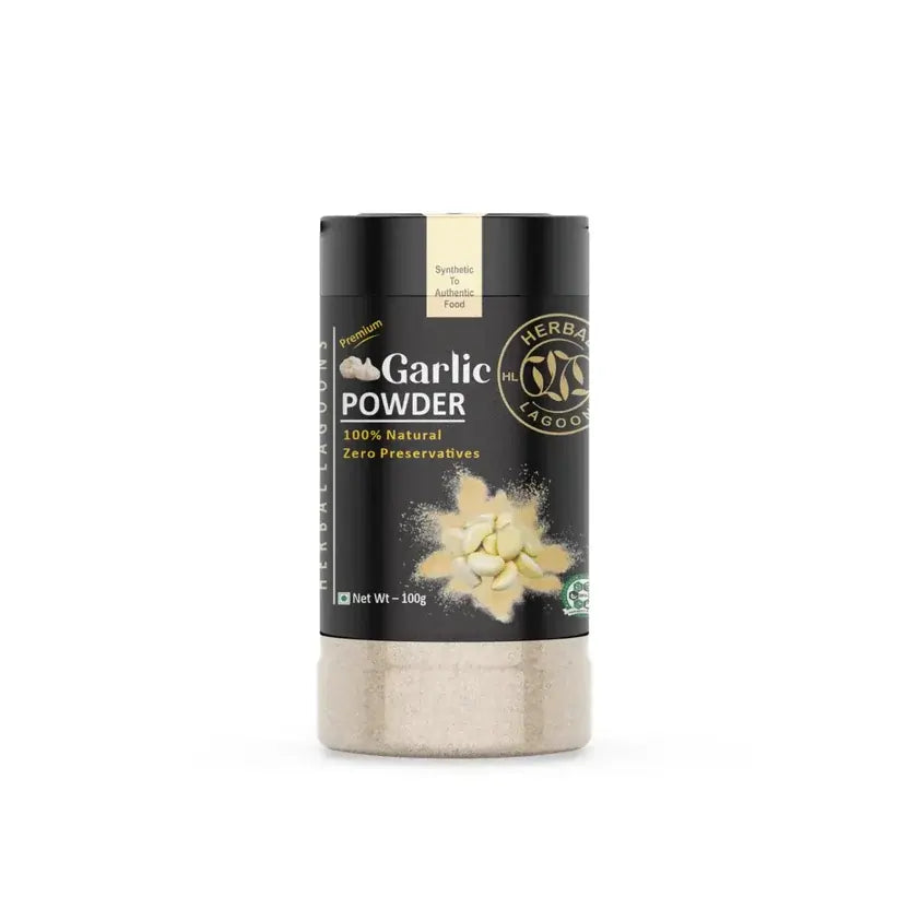 Dehydrated garlic powder, 100g pack – chemical-free