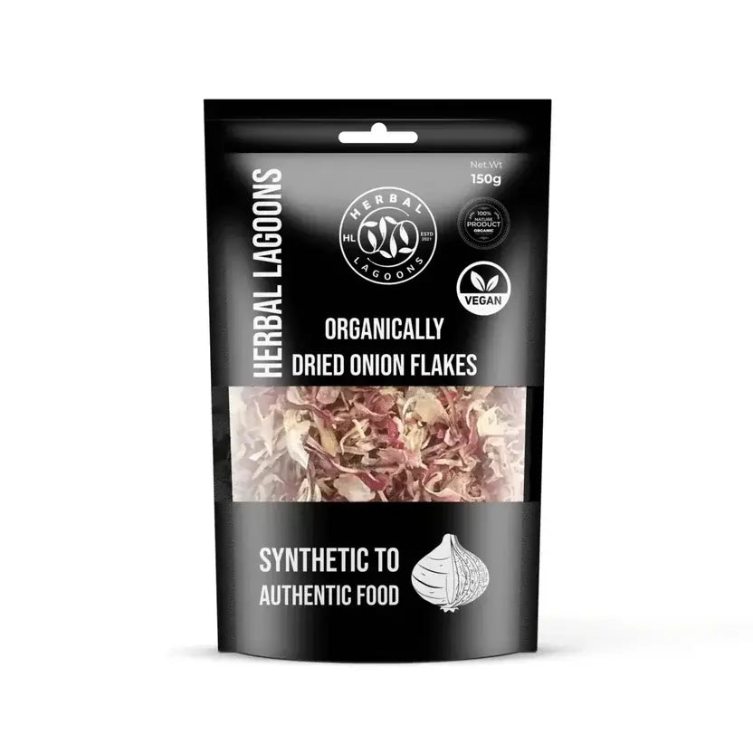Dehydrated dry onion flakes – Herbal Lagoons Pakistan