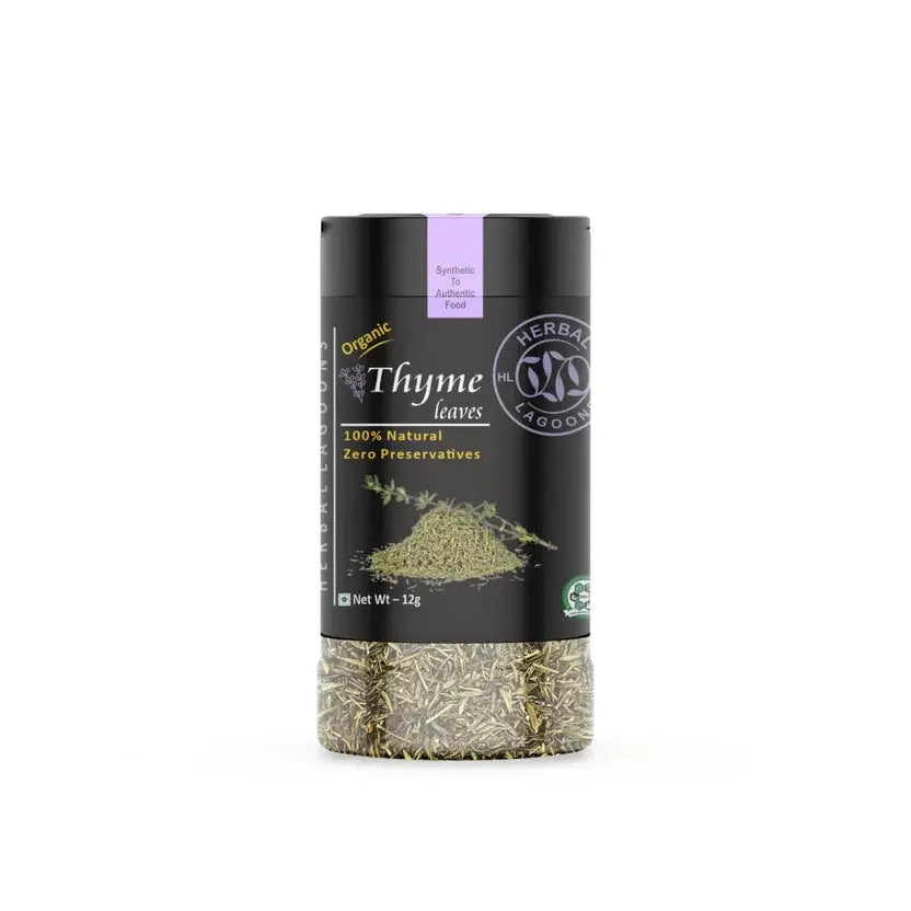 Dehydrated thyme leaves 12g pack – Herbal Lagoons