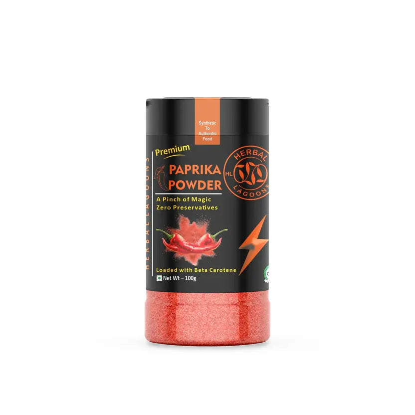 Dehydrated paprika powder 100g – Herbal Lagoons Pakistan