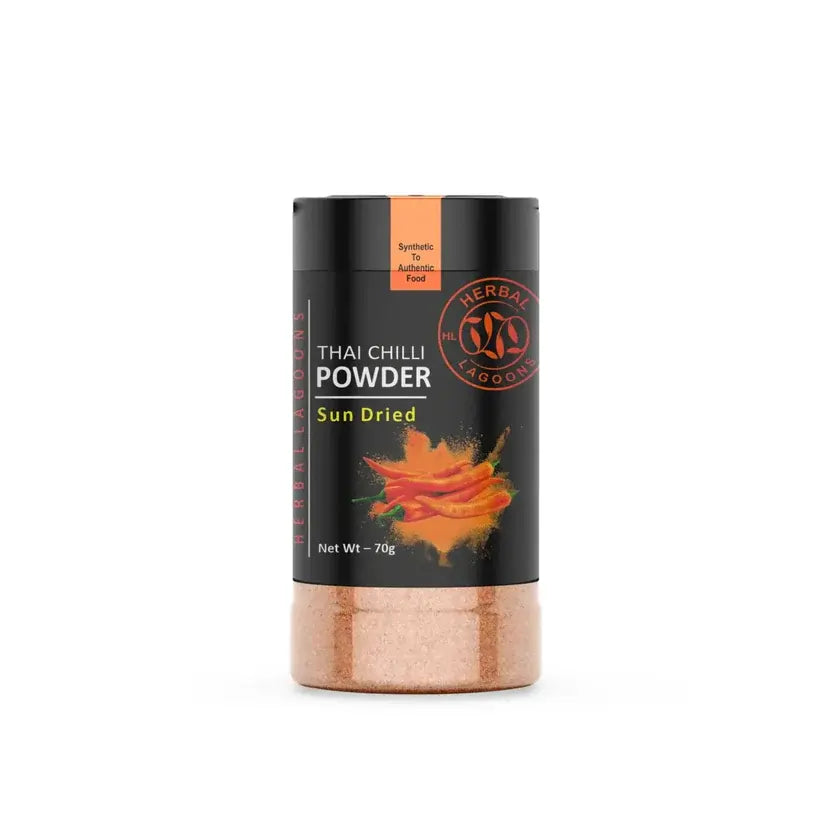 Dehydrated Thai chilli powder 70g pack
