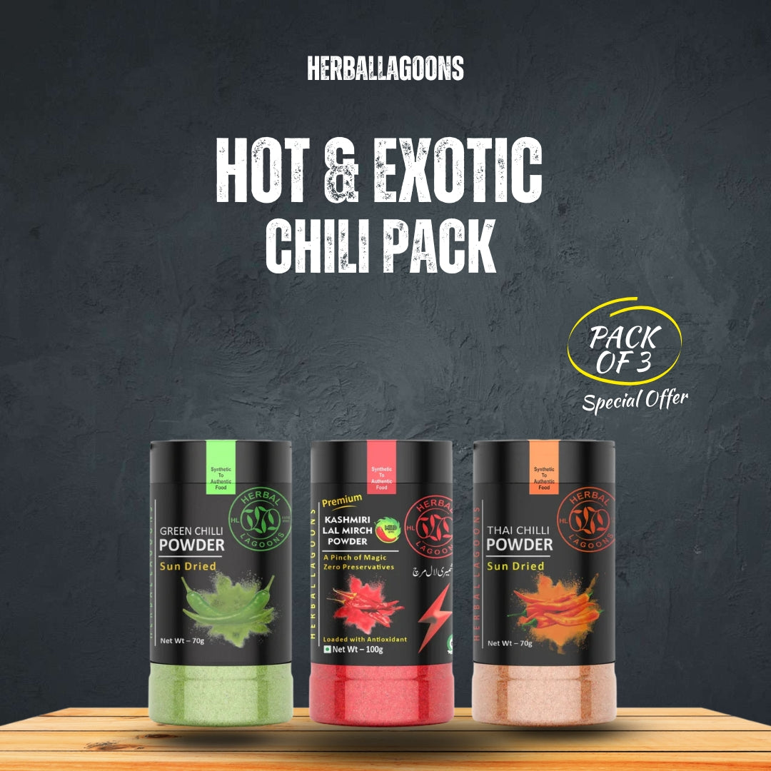 Hot & Exotic Chili Pack (Pack of 3)