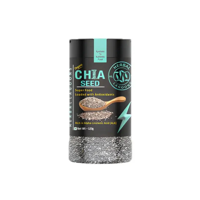 Organic chia seeds 120g pack – Herbal Lagoons