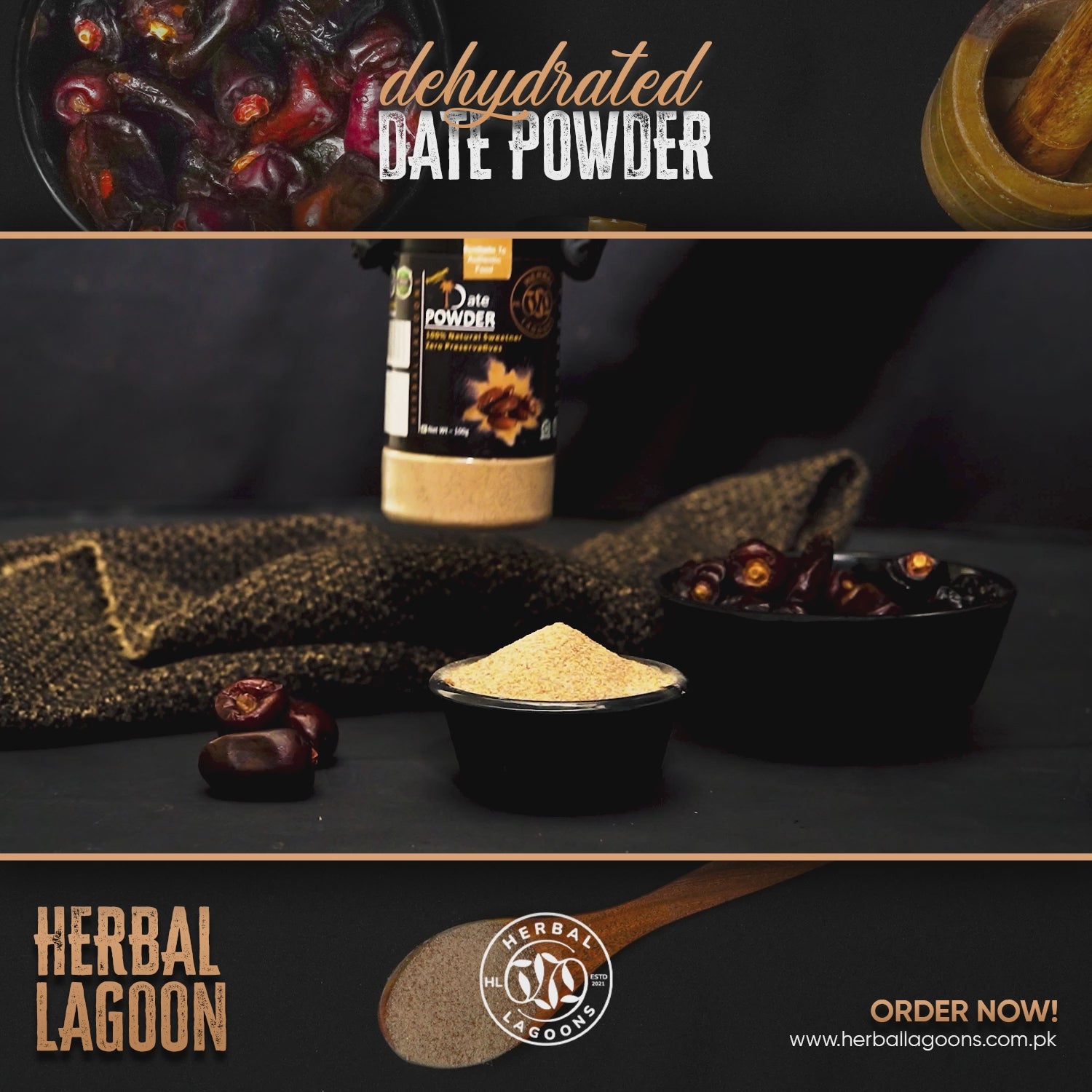 Premium Date Powder (Dehydrated)– 120g