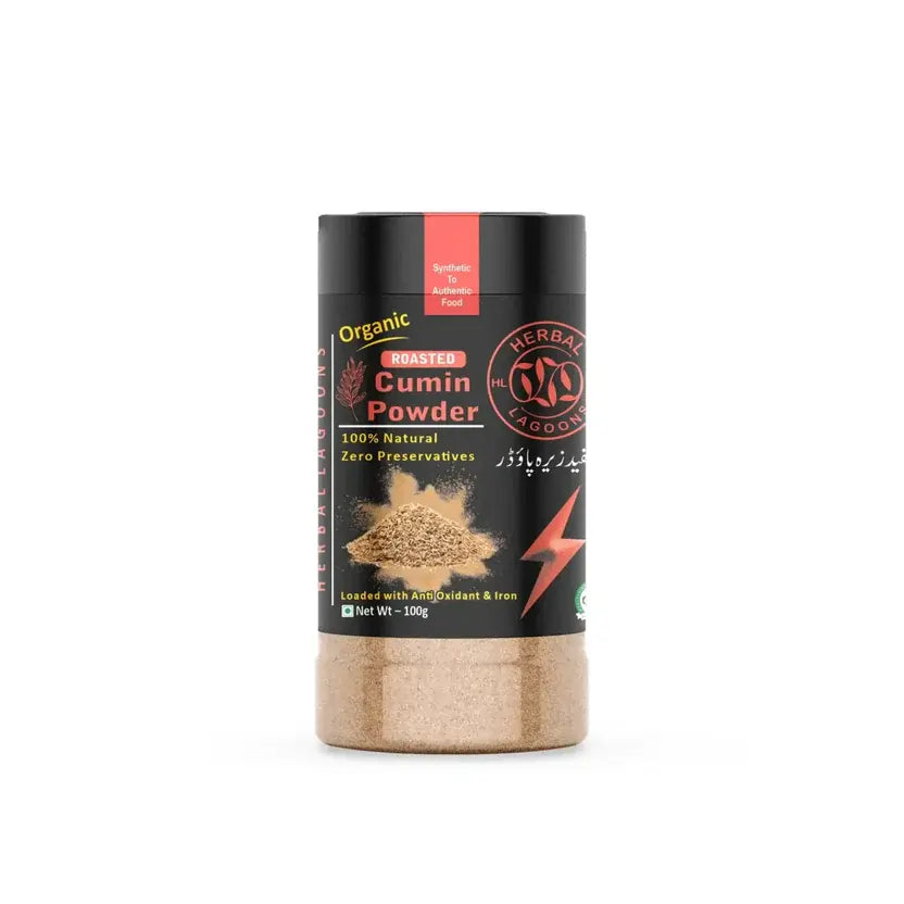 Roasted cumin (zeera) powder 100g – Herbal Lagoons